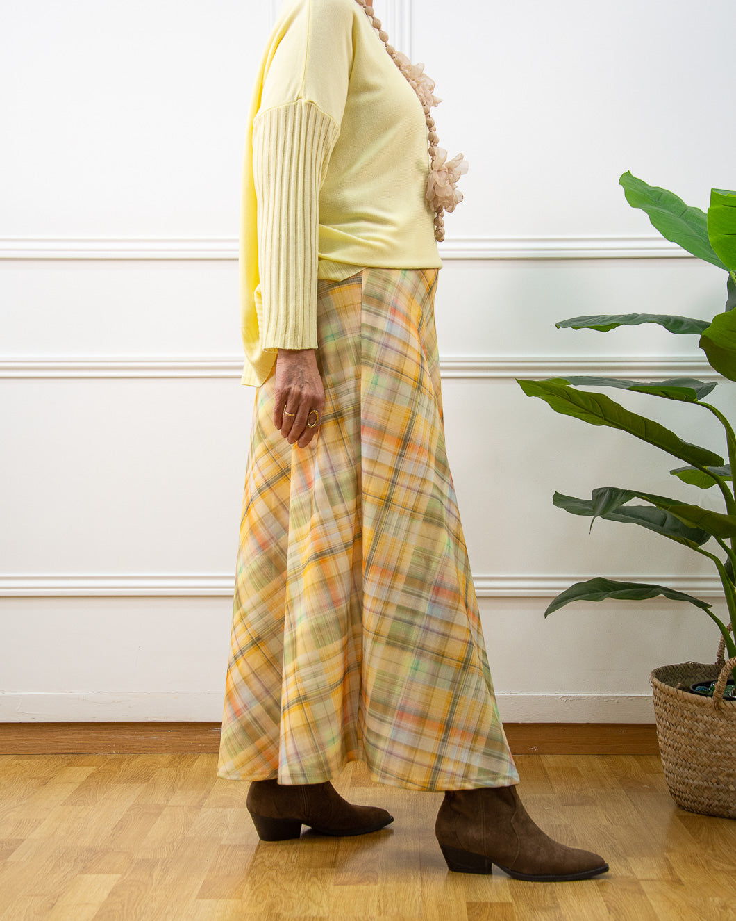 FALDA SIENNA AMARILLO