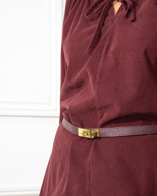 CINTURÓN MULTI TALLA GRANATE