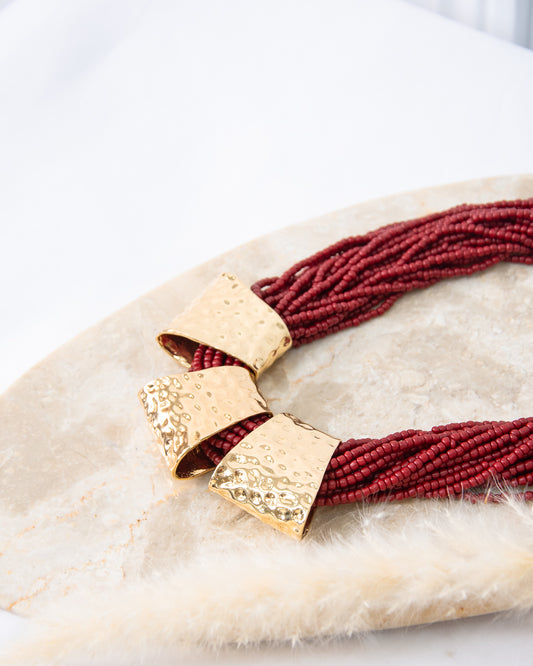 COLLAR JAPAN GRANATE