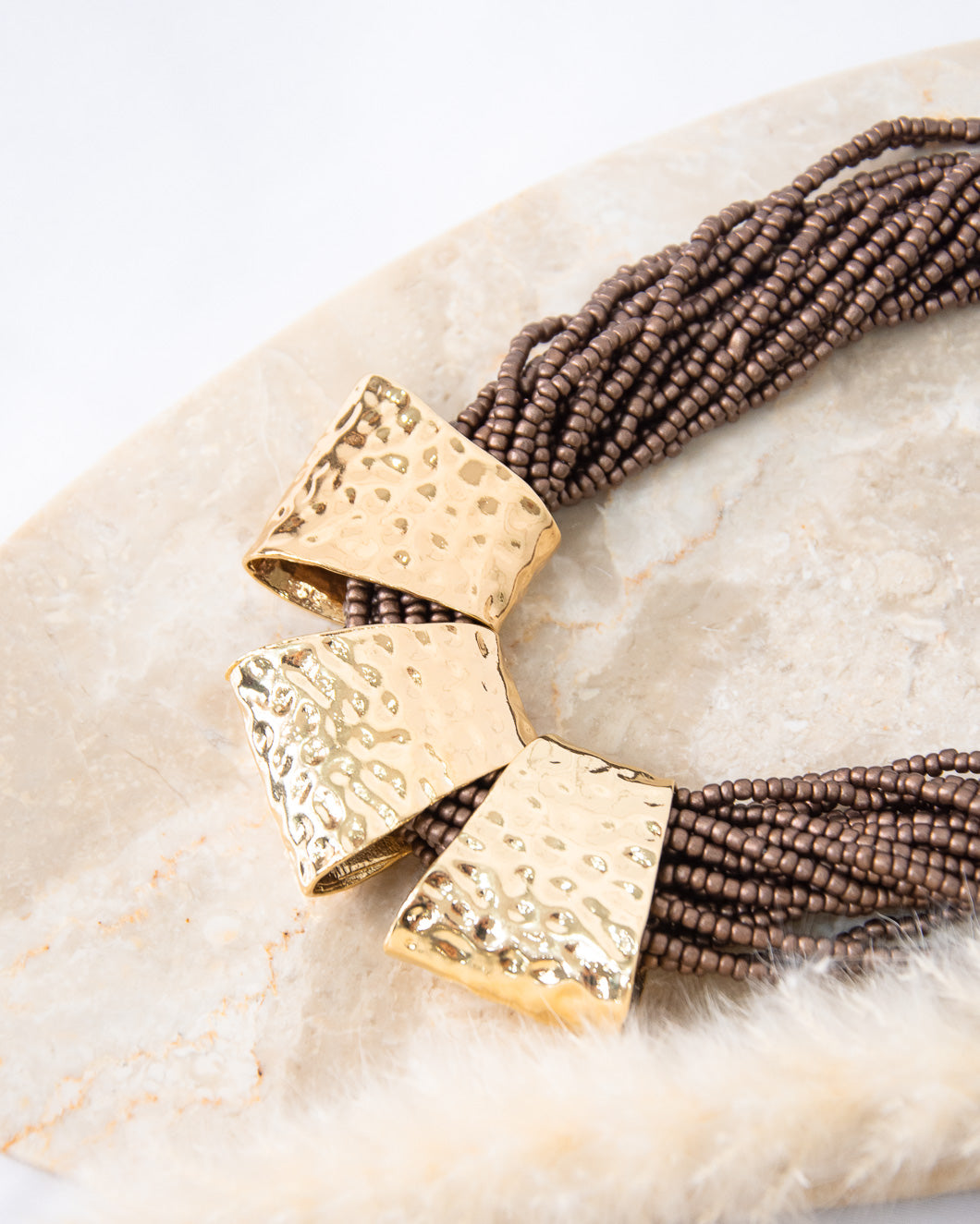 COLLAR JAPAN MARRÓN