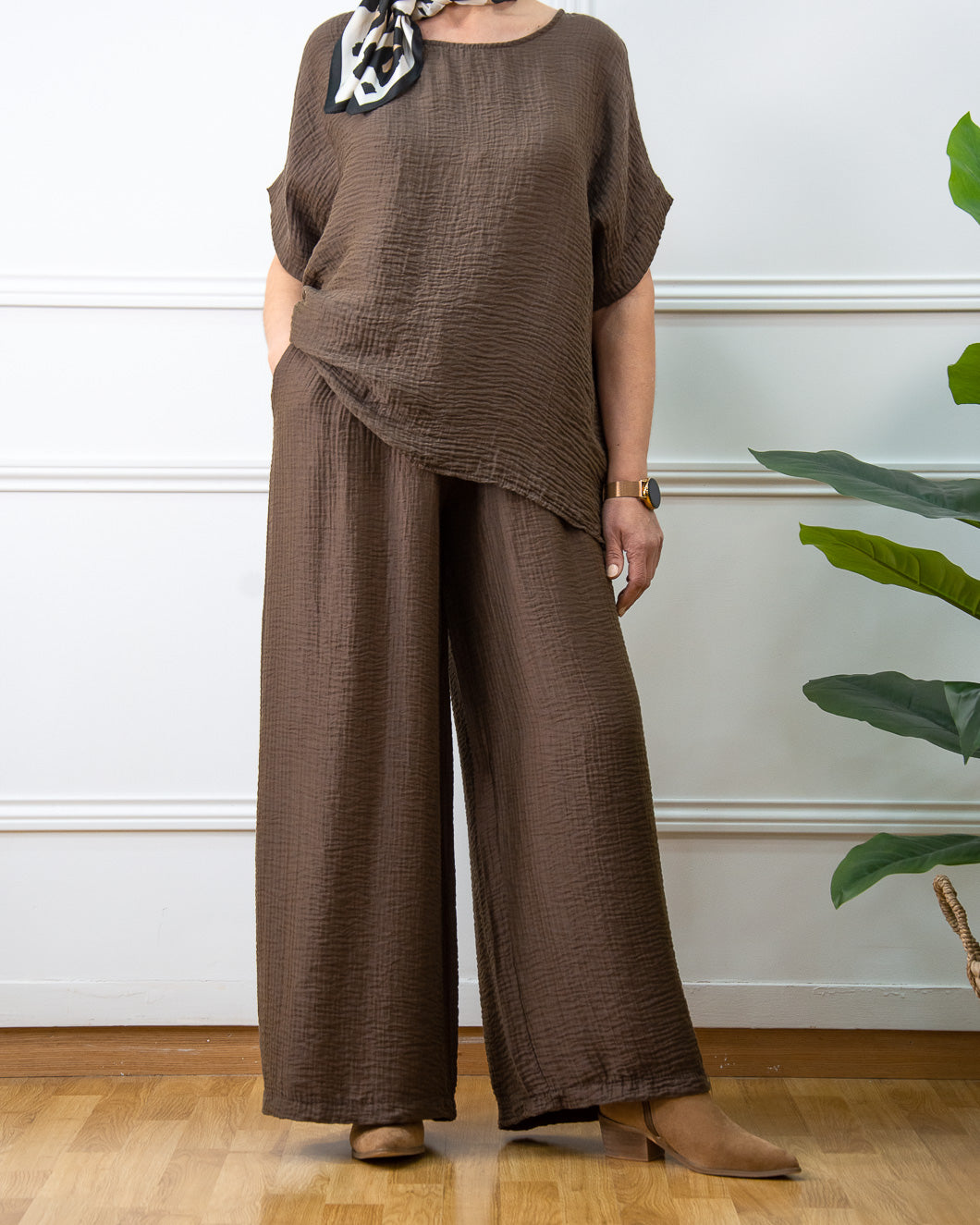 PANTALÓN MILÁN MARRÓN