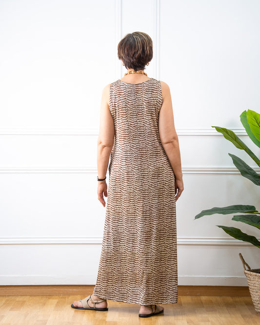 VESTIDO ELIA MARRÓN