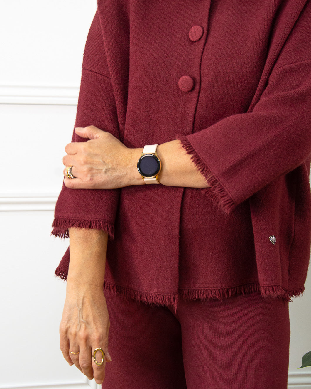CHAQUETA AURORA GRANATE
