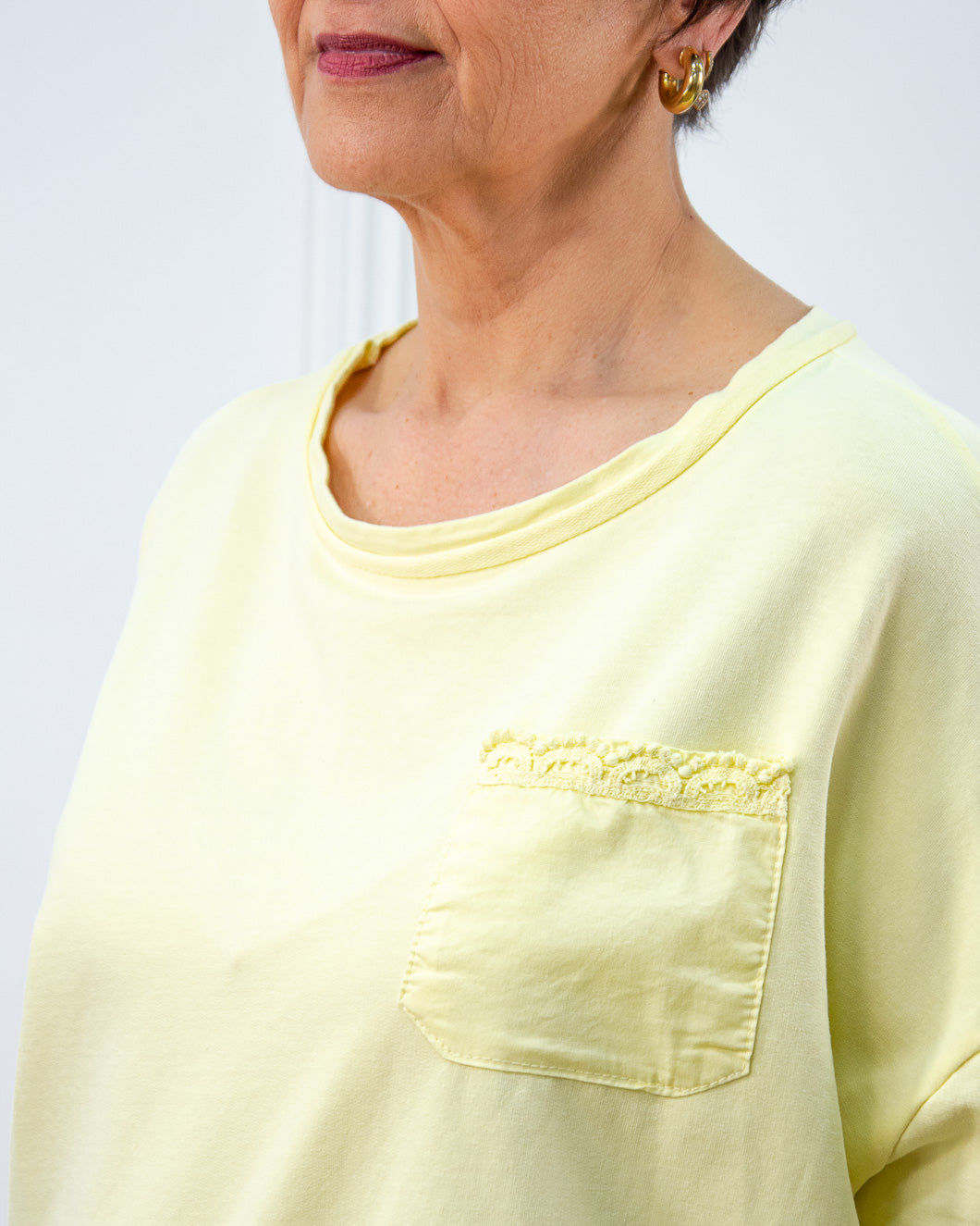 CAMISETA NINA AMARILLO