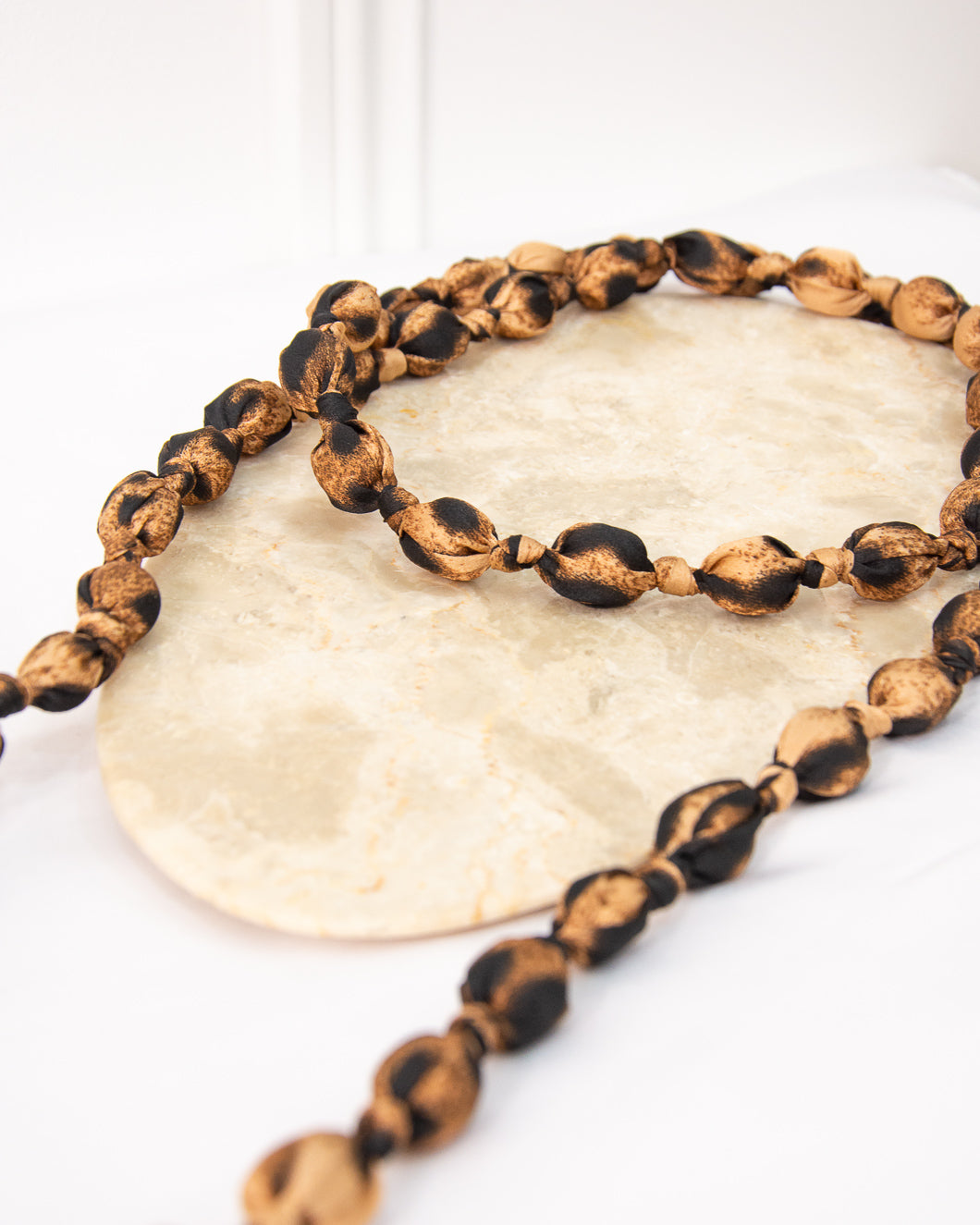 COLLAR SEDA LEOPARDO