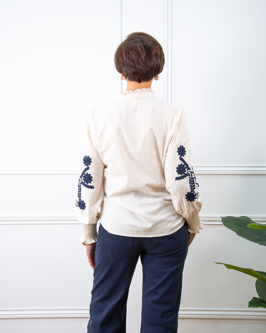 BLUSA BORDADA