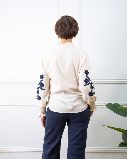 BLUSA BORDADA