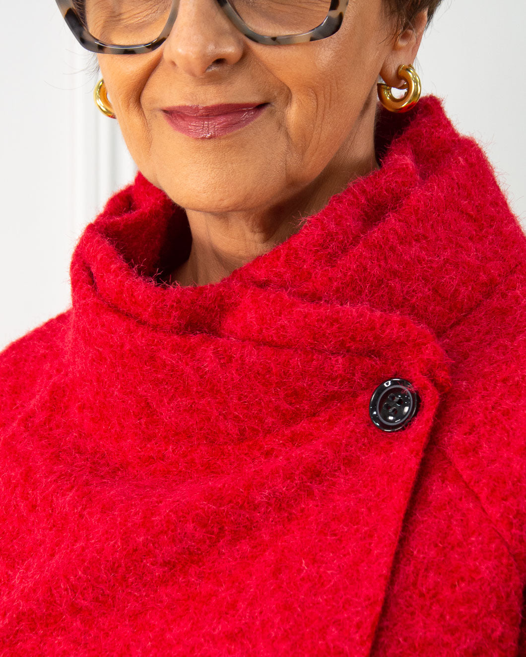 CHAQUETA ASIMÉTRICA FRESA