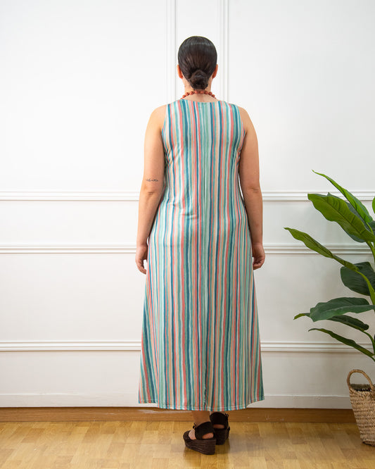 VESTIDO ALLEGRA VERDE AGUA