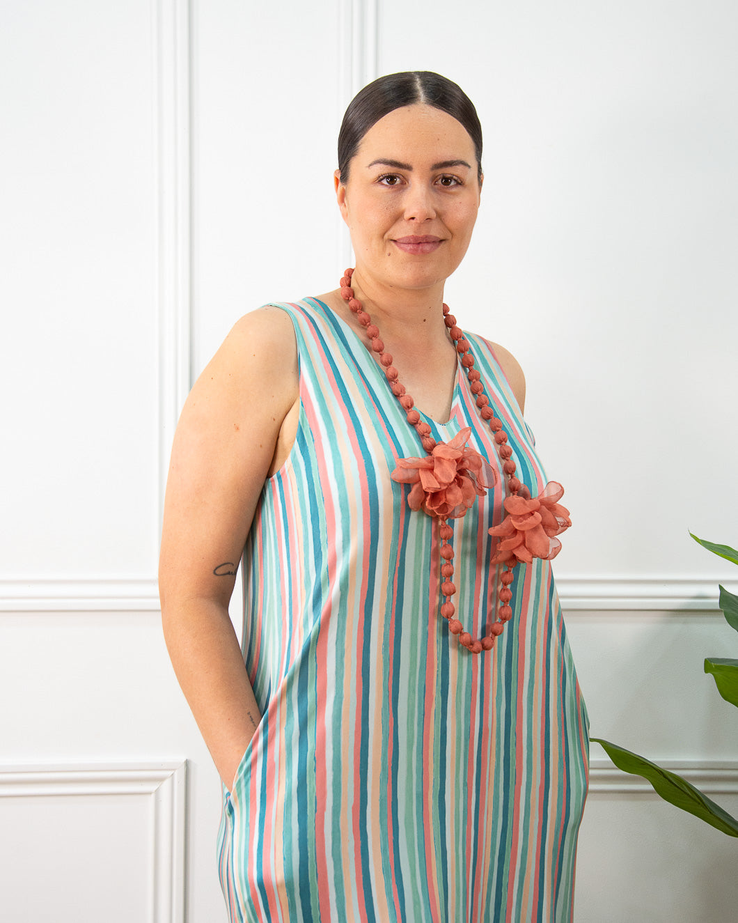 VESTIDO ALLEGRA VERDE AGUA