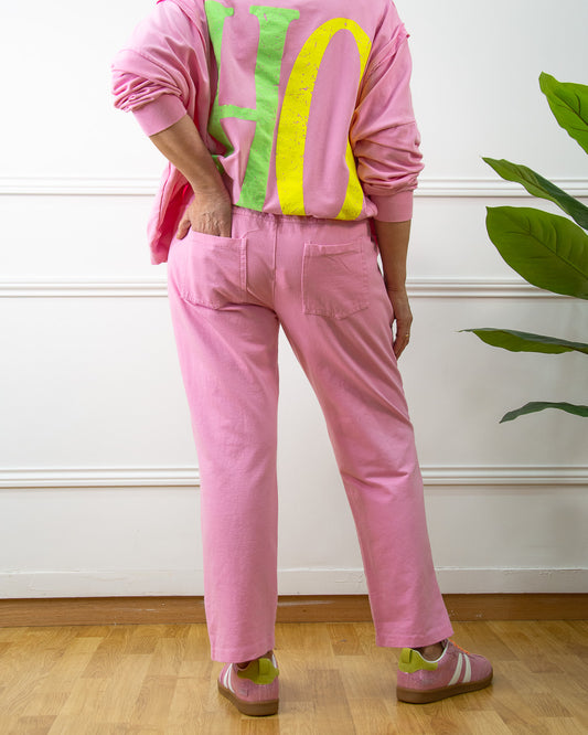 PANTALÓN CONFORT ROSA