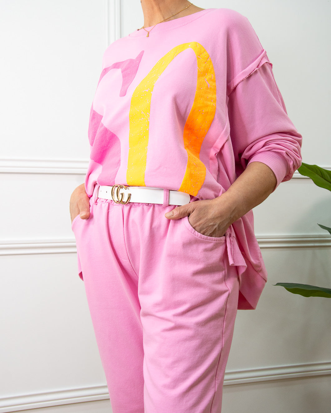 PANTALÓN CONFORT ROSA