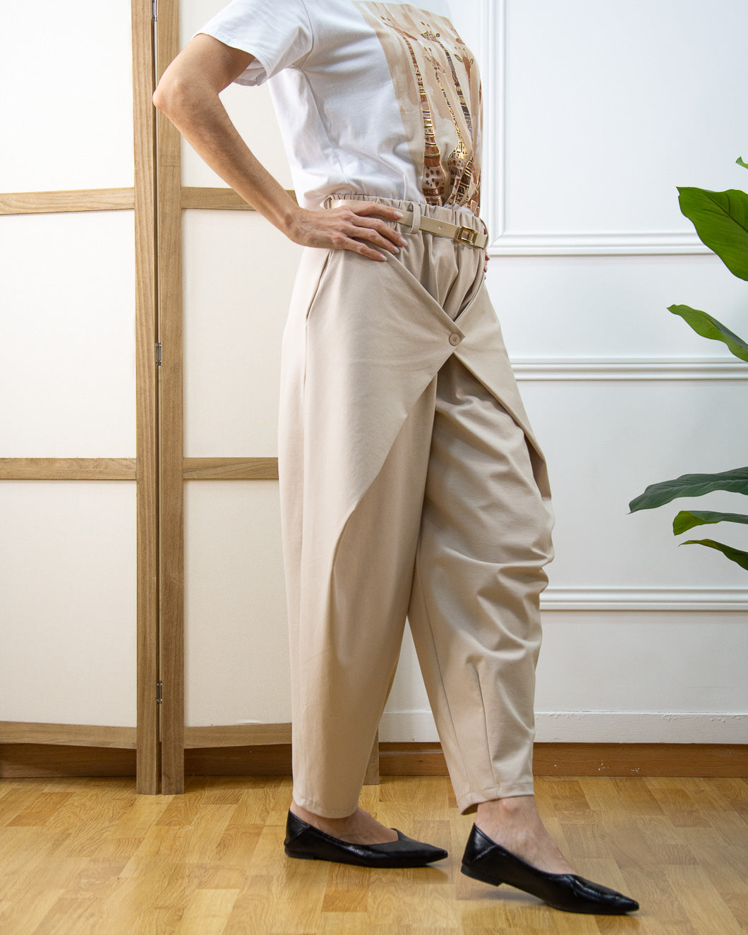 PANTALÓN DELHI BEIGE