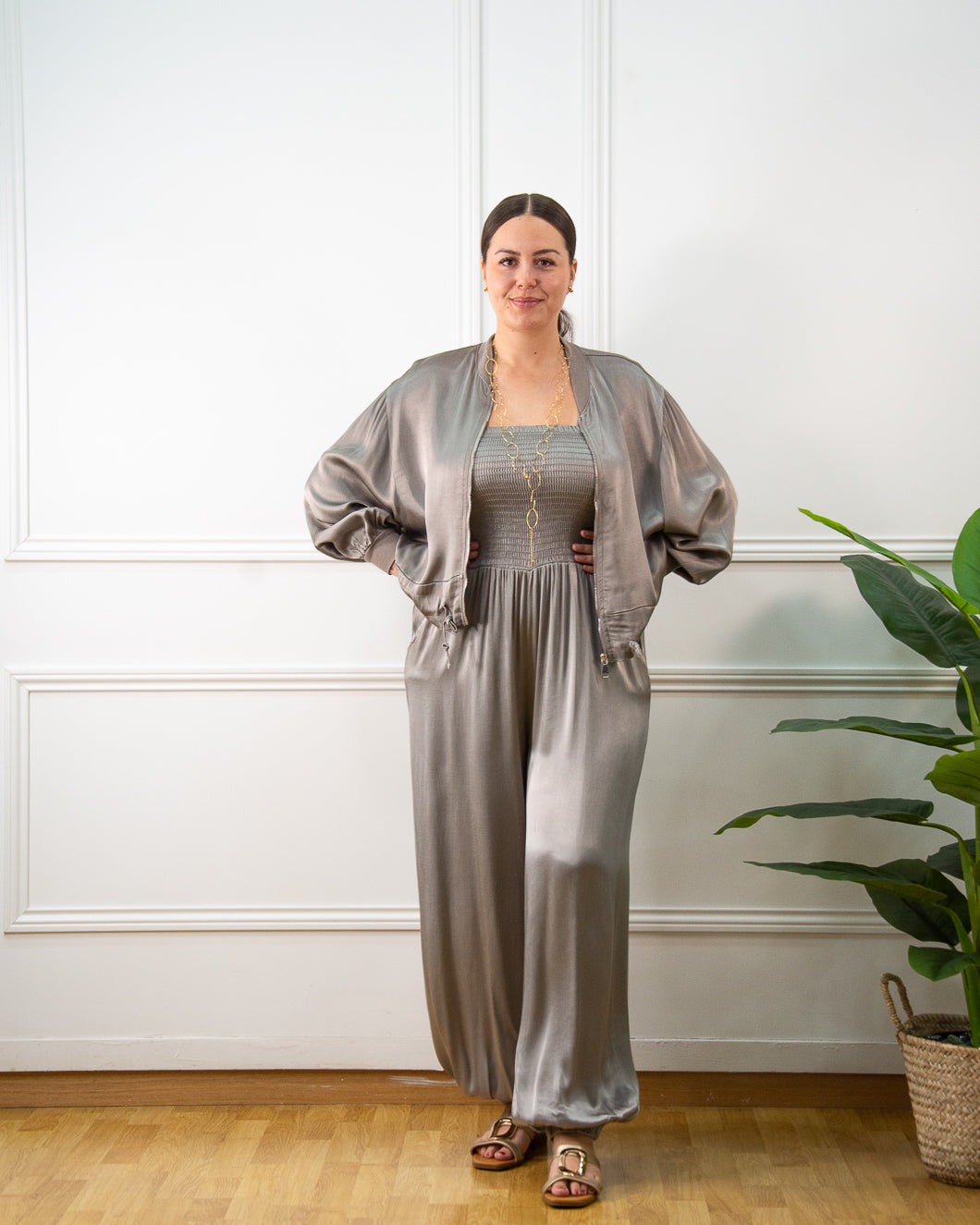 MONO RASO TAUPE