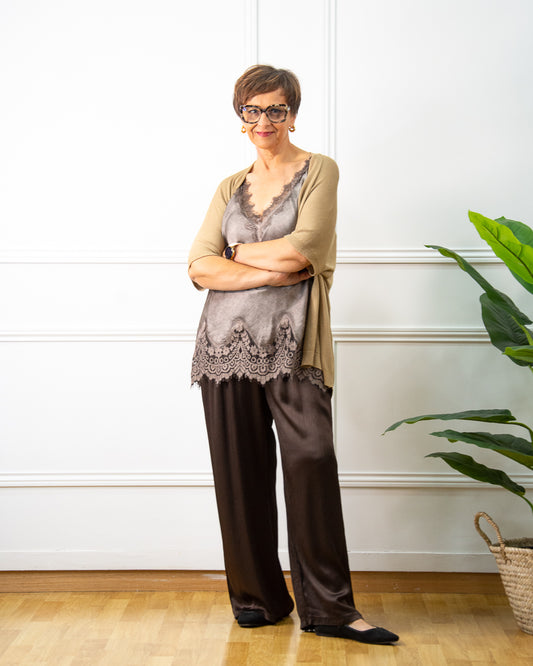 LENCERA BLONDA TAUPE