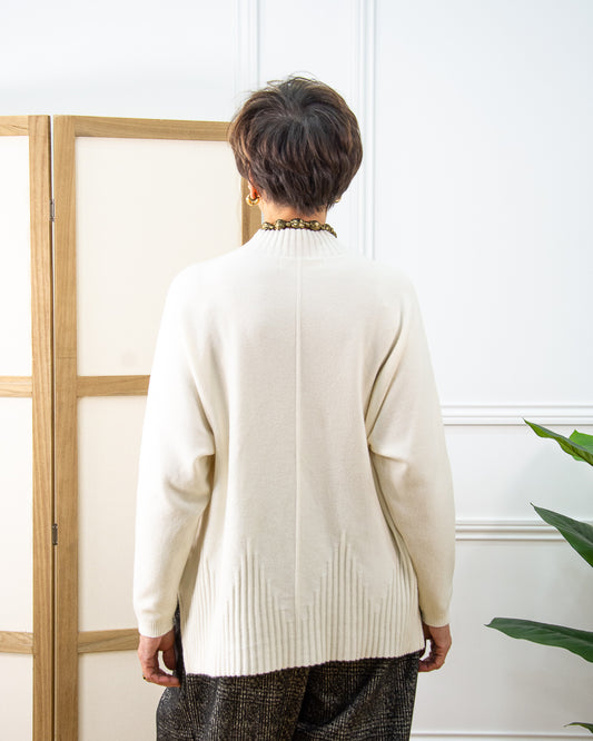 JERSEY PIRÁMIDES BLANCO ROTO