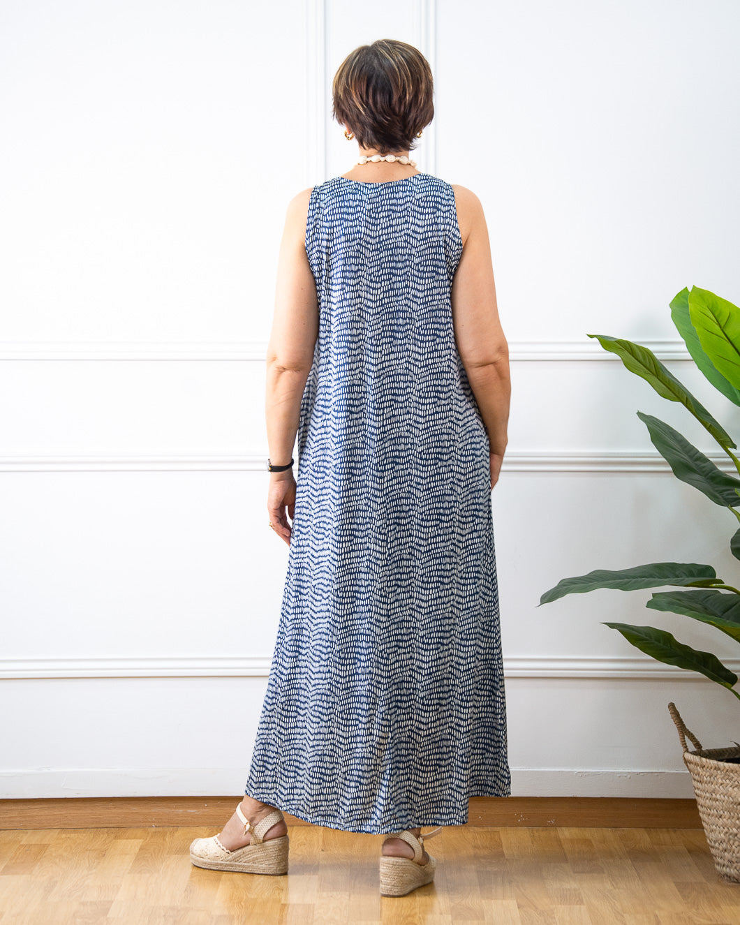 VESTIDO ELIA AZUL MARINO