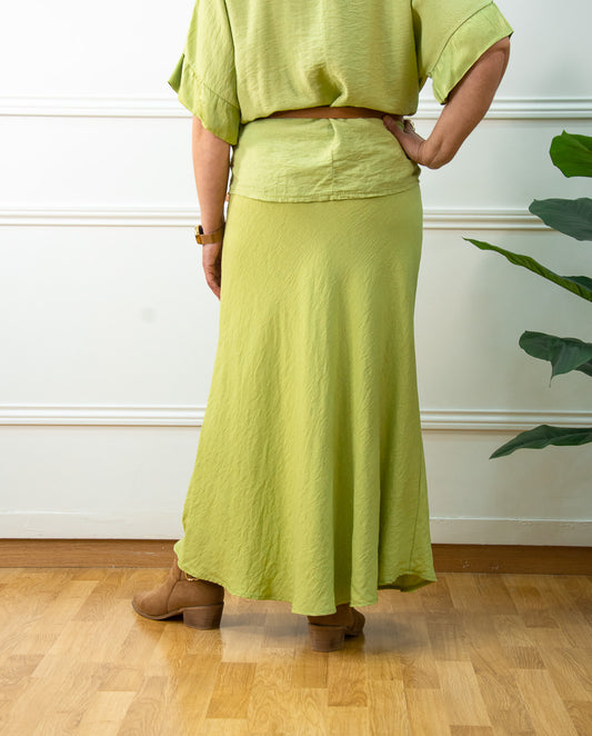 FALDA JAPAN PISTACHO