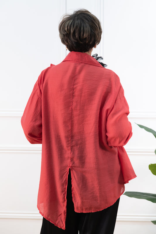 SIENA BLOUSE – RED
