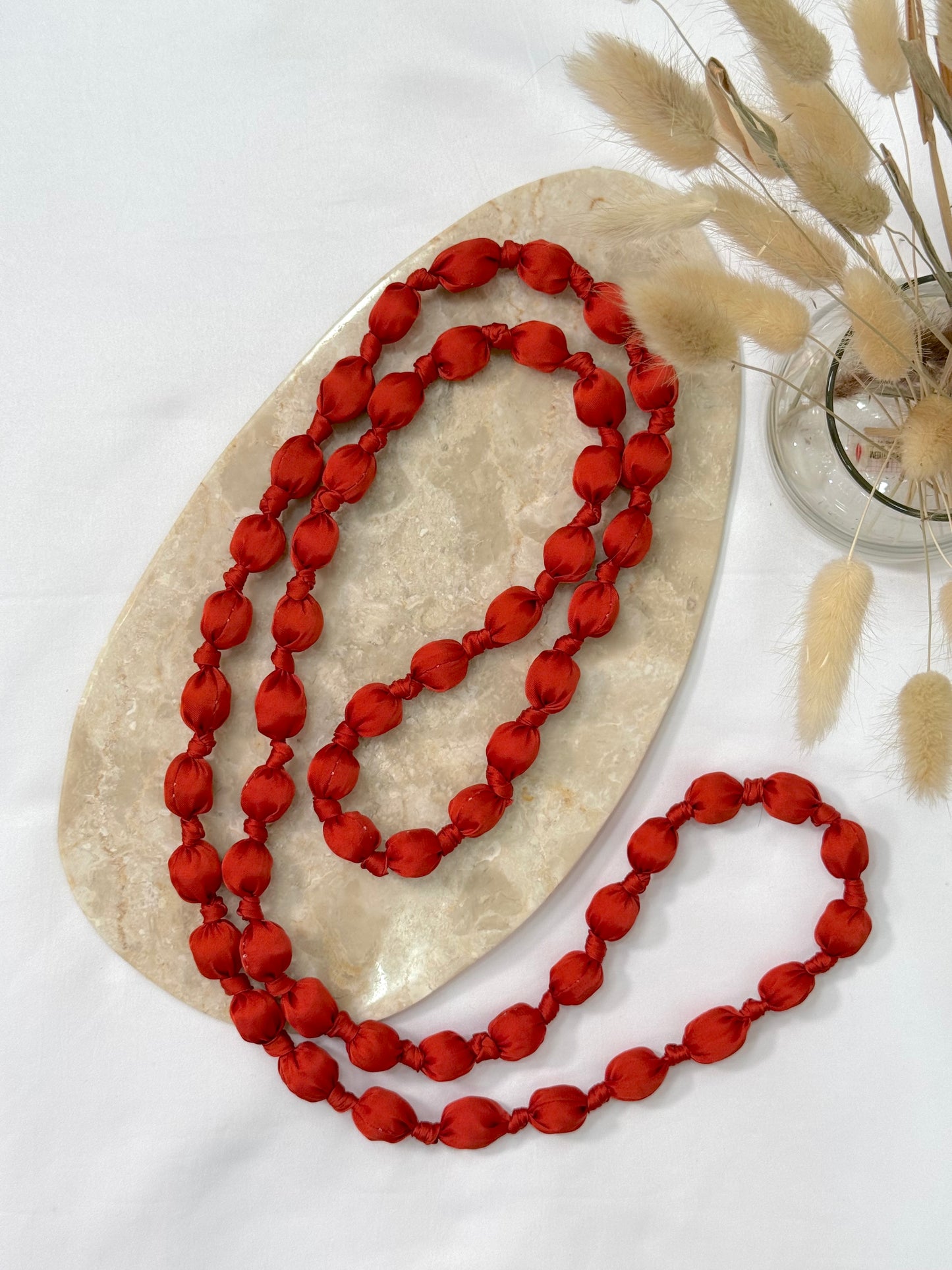 COLLAR SEDA TEJA
