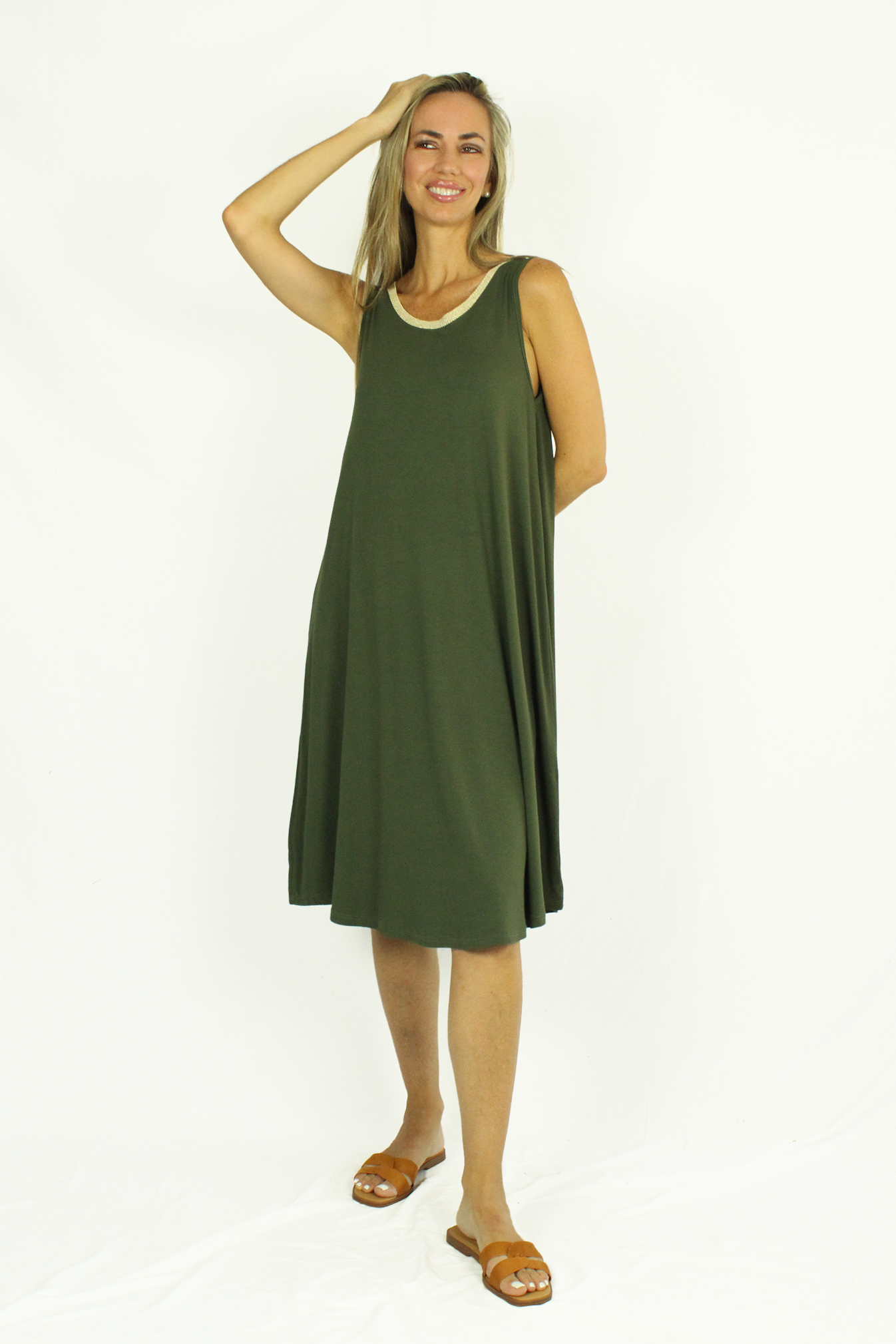 VESTIDO BELLA VERDE