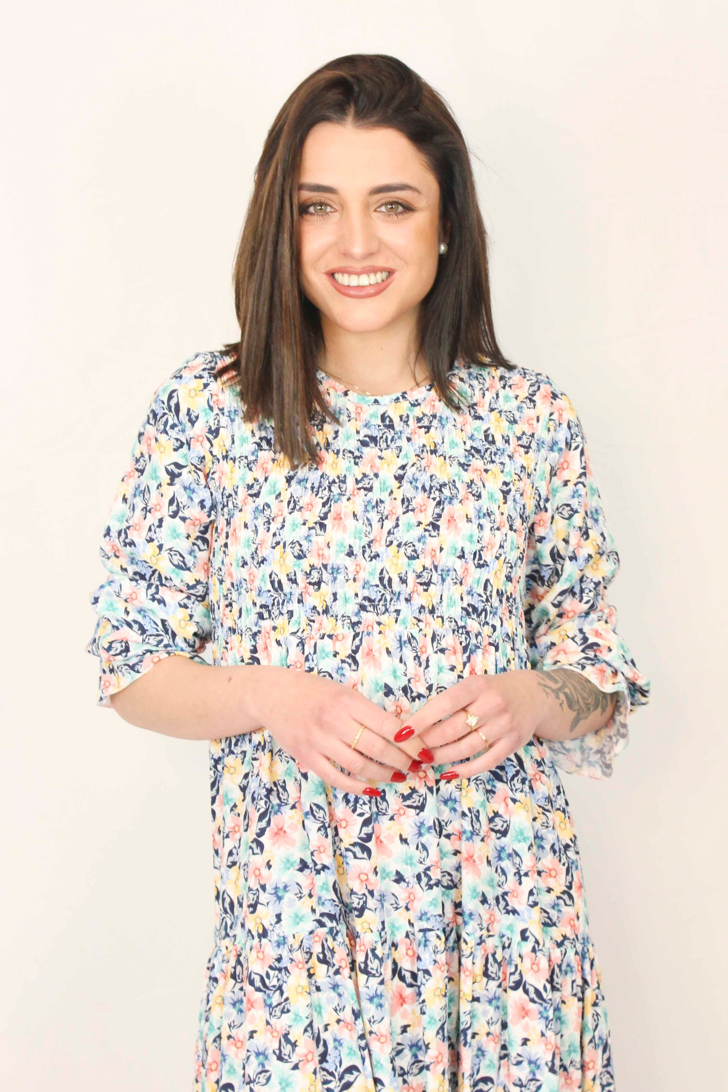 LAURA BLUE DRESS