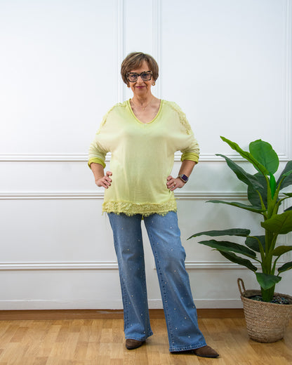 CAMISETA CATERINA VERDE PISTACHO