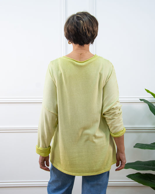 CAMISETA CATERINA VERDE PISTACHO