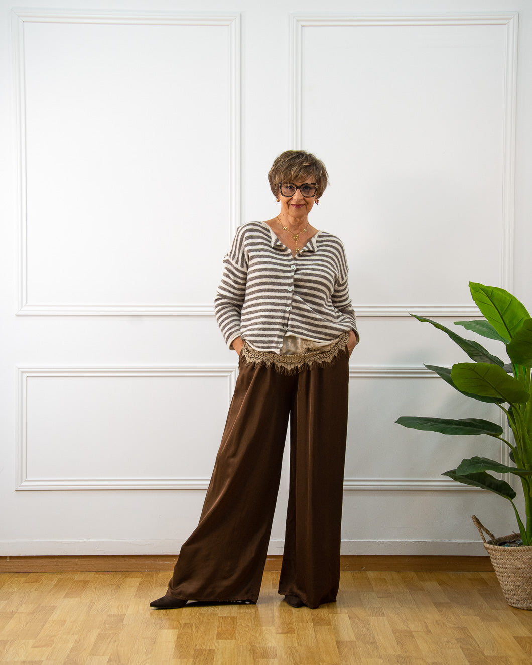 CHAQUETA NIZA TAUPE