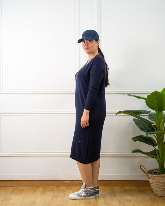 VESTIDO CLOE AZUL MARINO