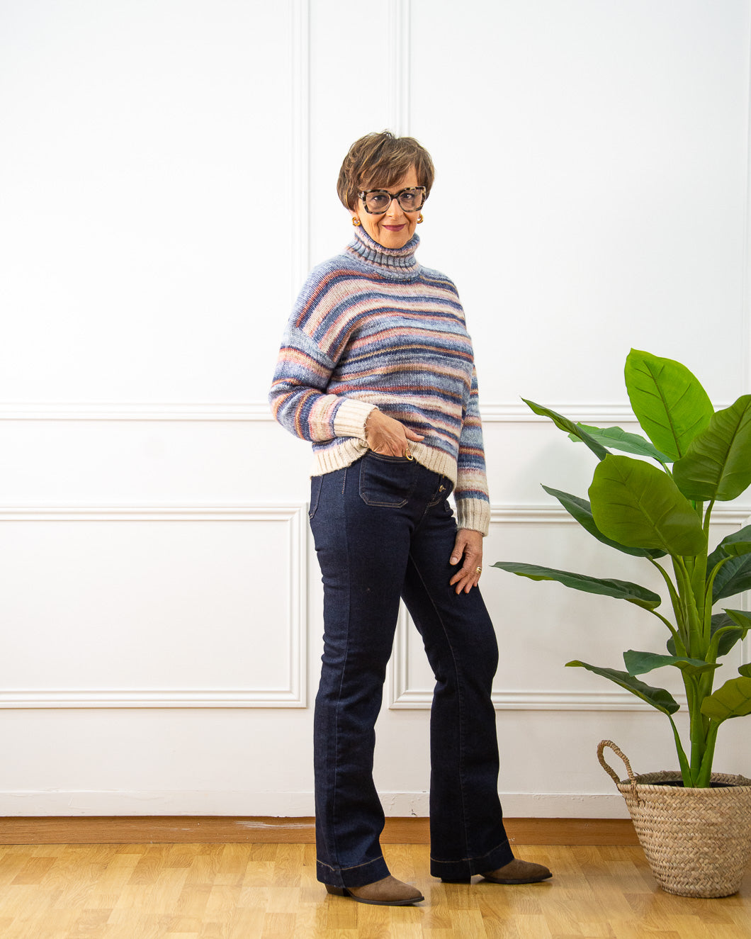 JERSEY BALMORAL AZUL