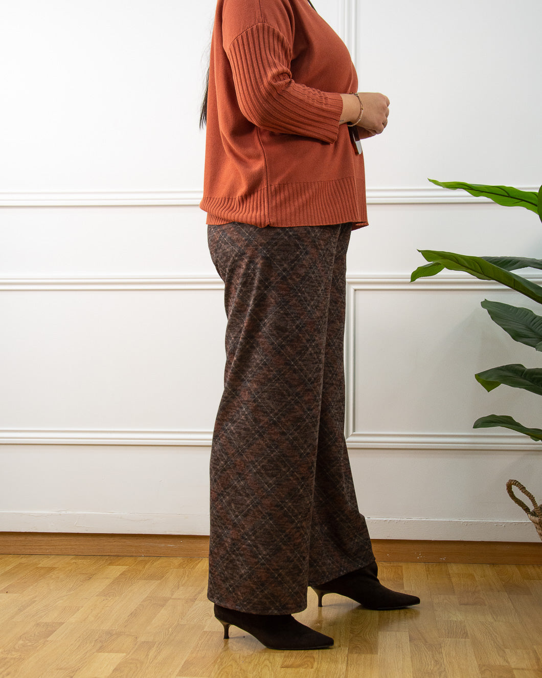 PANTALÓN LOLA GALES MARRÓN