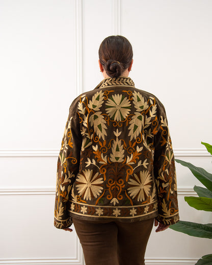 CHAQUETA SUZANI MARRÓN