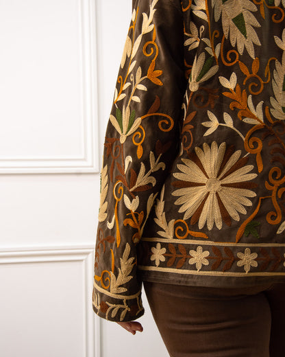 CHAQUETA SUZANI MARRÓN