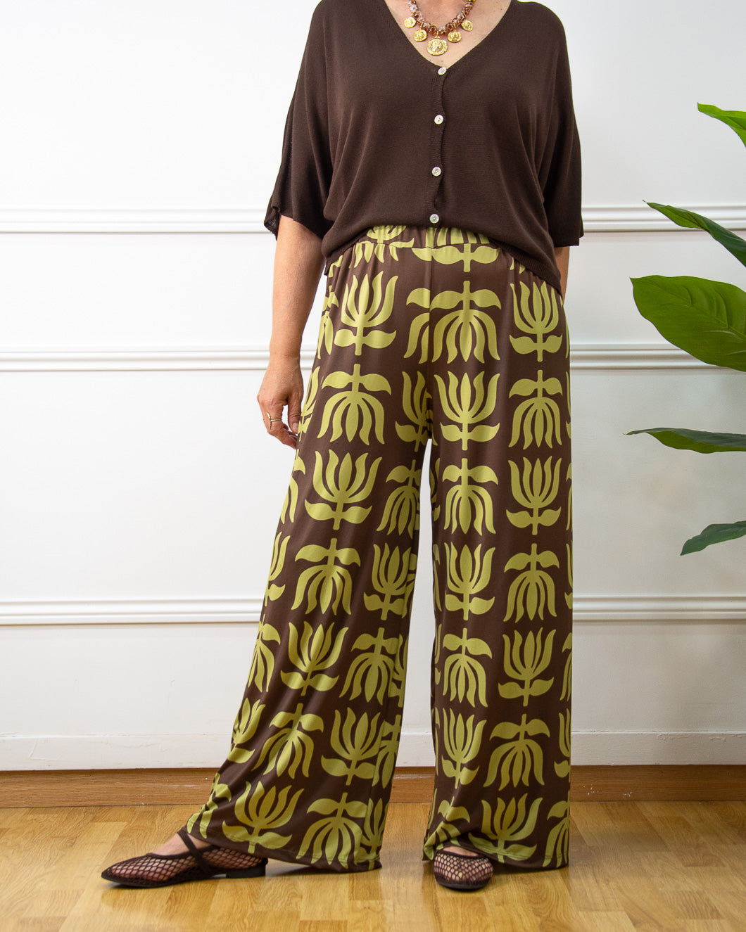 PANTALÓN LOTO MARRÓN
