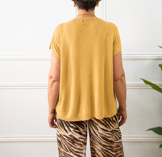 JERSEY CORAZÓN AMARILLO