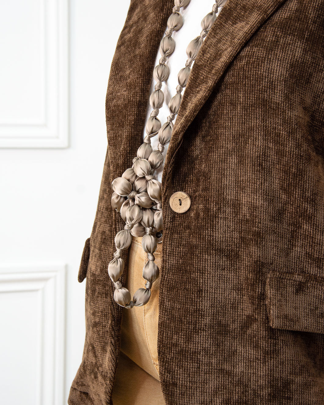 CHAQUETA PANA MARRÓN