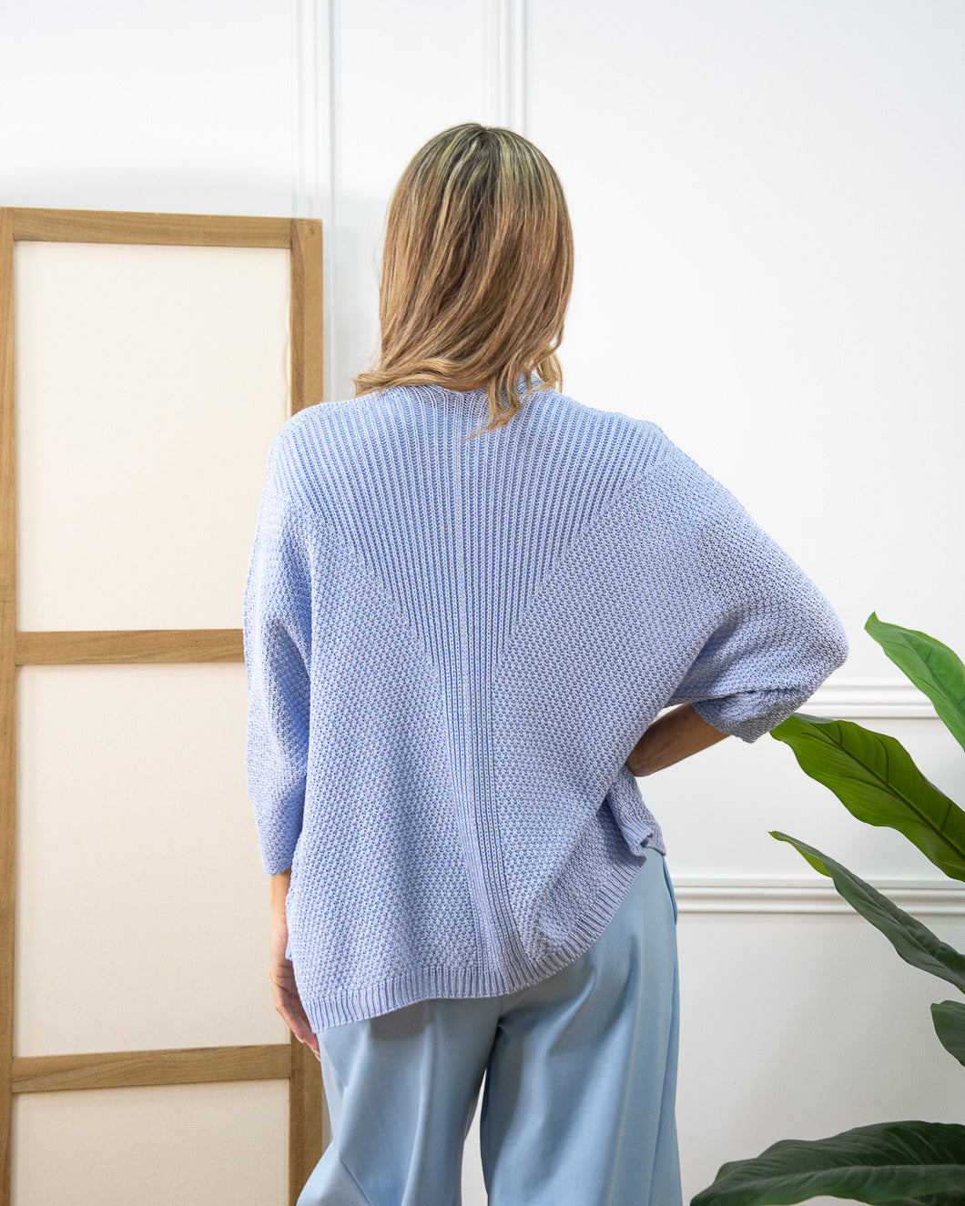 CHAQUETA VIOLETA AZUL