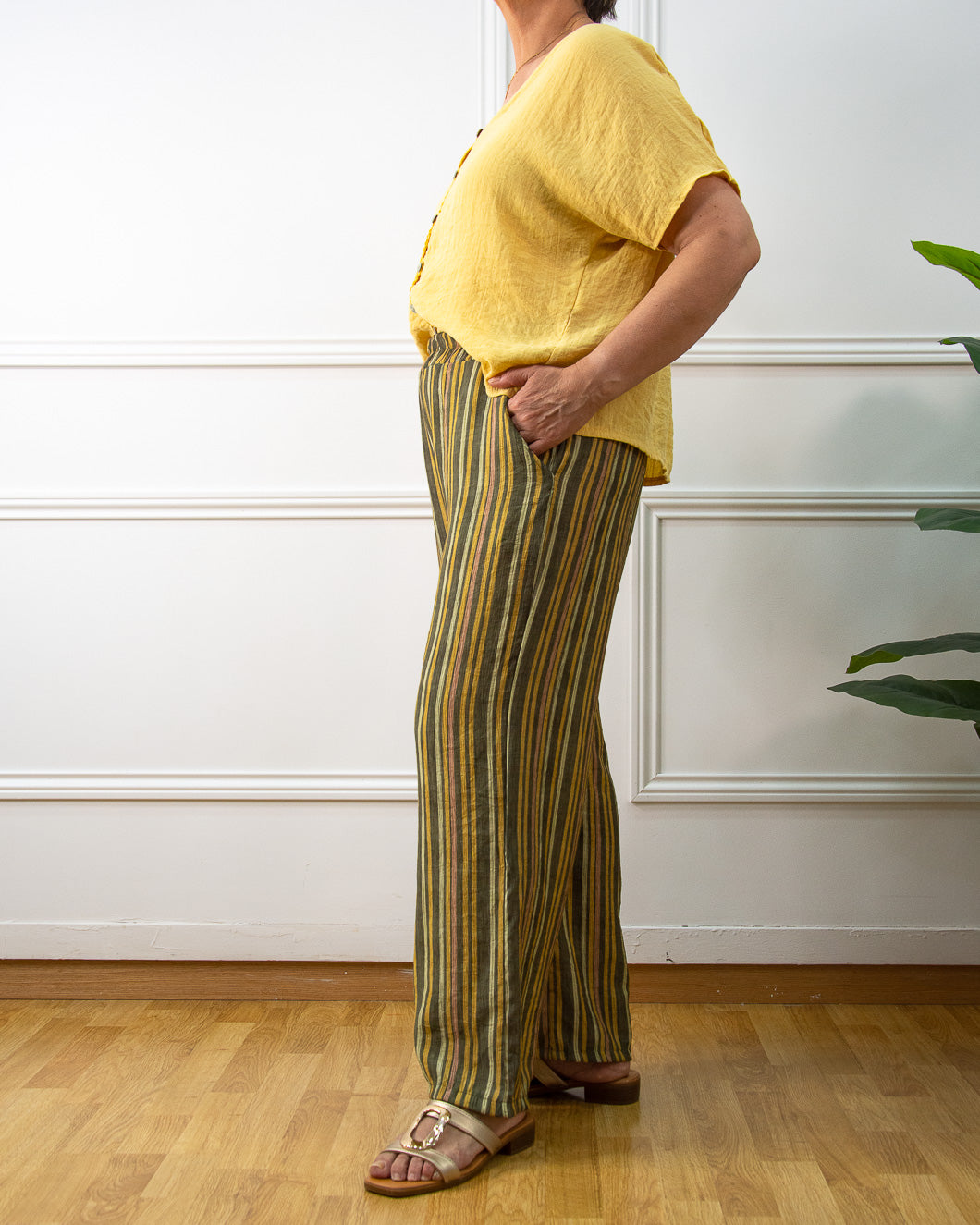 PANTALÓN INDIA VERDE