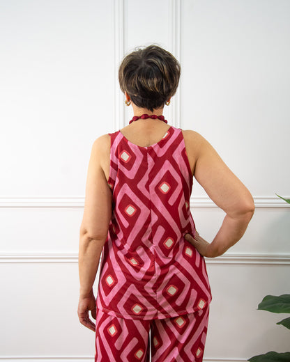 BLUSA POPPY ROJO
