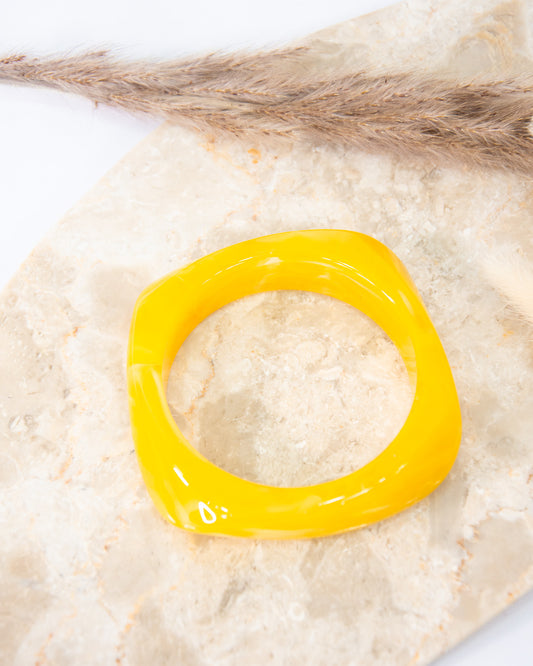 BRAZALETE ROMA MOSTAZA
