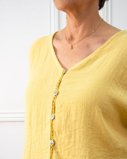 BLUSA IRIA AMARILLO