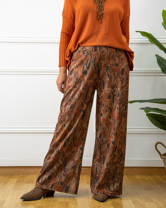 PANTALÓN LÍA TEJA