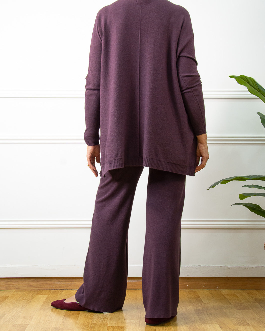 PANTALÓN CLOE BERENJENA