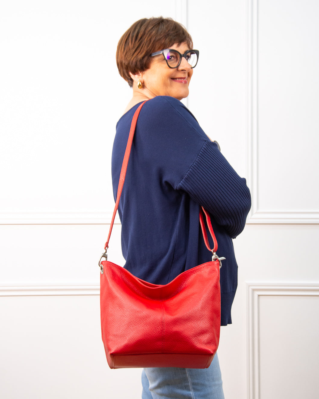 BOLSO LISBOA ROJO