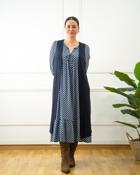 CHALECO UMA AZUL MARINO