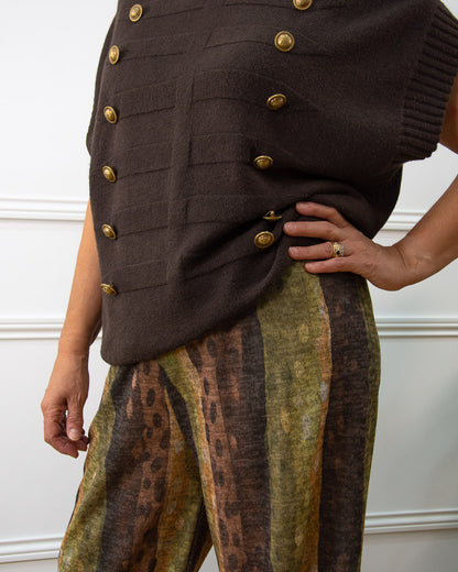 PANTALÓN CELINE MARRÓN