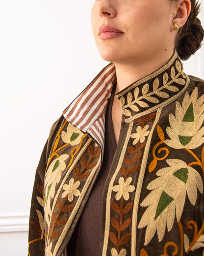 CHAQUETA SUZANI MARRÓN
