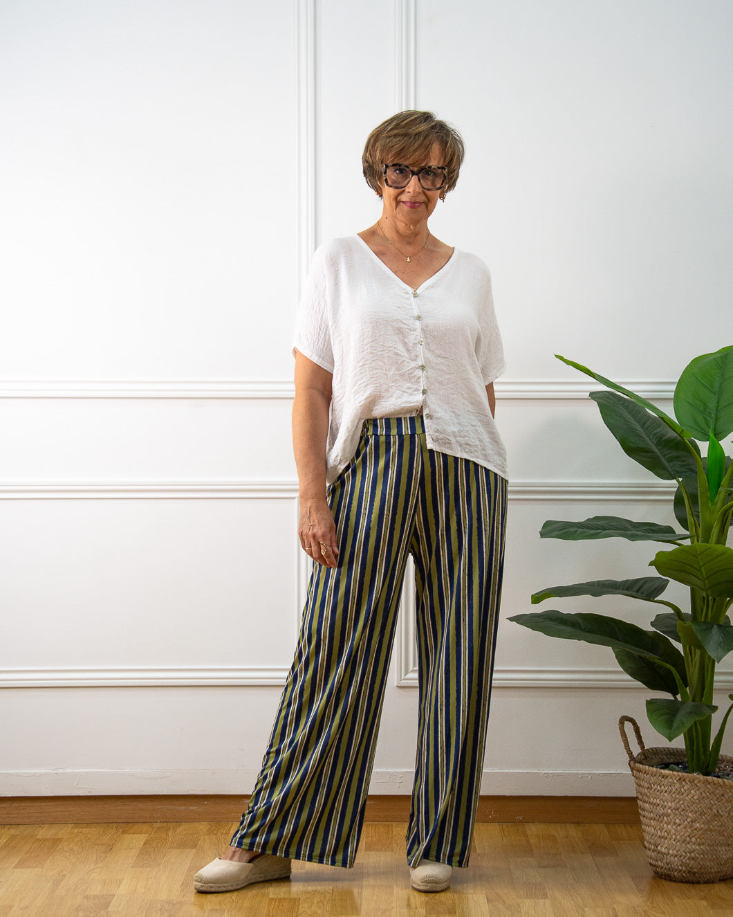 PANTALÓN IRIA AZUL