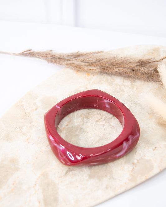 BRAZALETE ROMA GRANATE